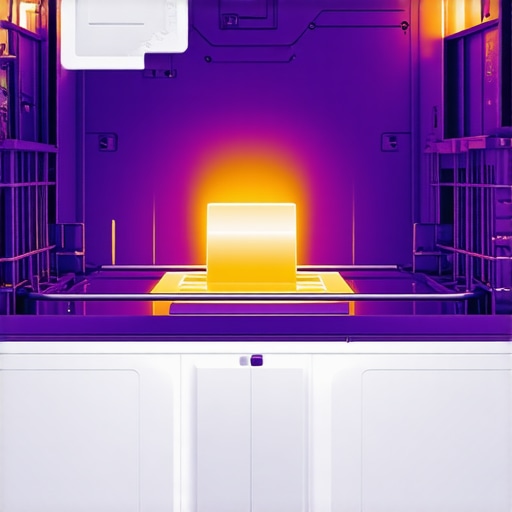 Thermal Imaging for Dishwasher Diagnostics Thermal scan showing hot spots in dishwasher parts