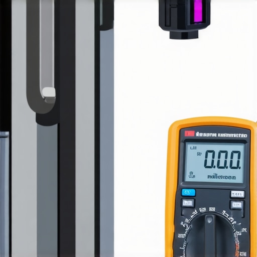 A multimeter and thermal camera used for appliance diagnostics