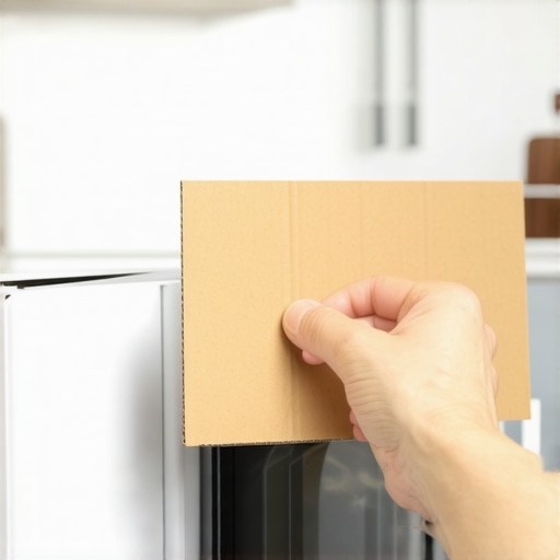 The Cardboard Shim Trick for Stabilizing Shaky Appliances