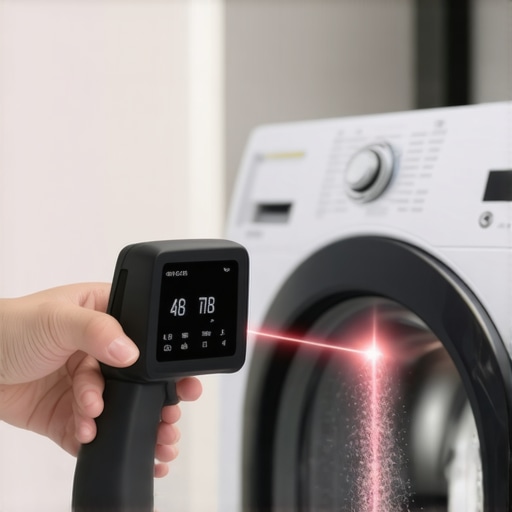 Using a Laser Thermometer to Check Wash Temperatures