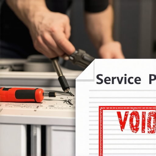 Why DIY Repairs Can Void Your Service Plan