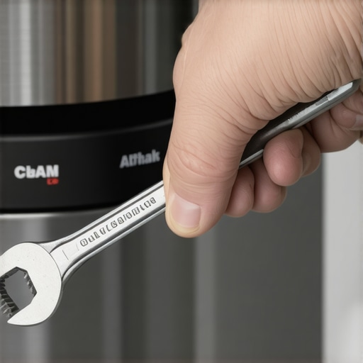 Clearing a Jammed Macerator With a Simple Allen Wrench