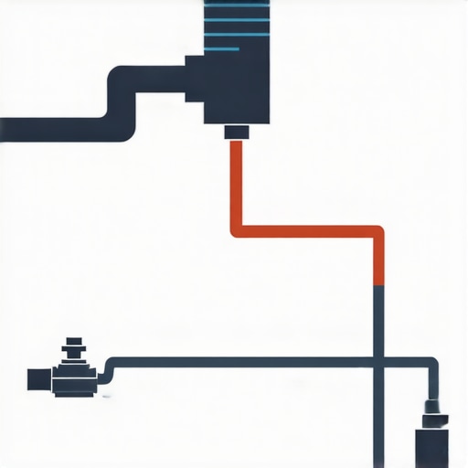 Illustration of dishwasher drain system with labels on hose, pump, vent, and float switch