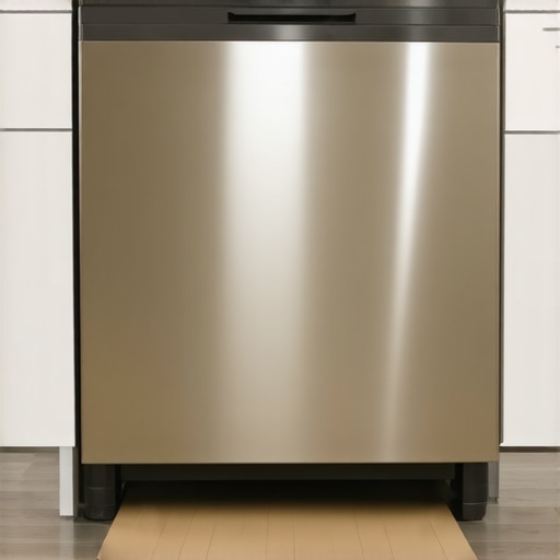 The Cardboard Shim Move to Stop Dishwasher Vibration