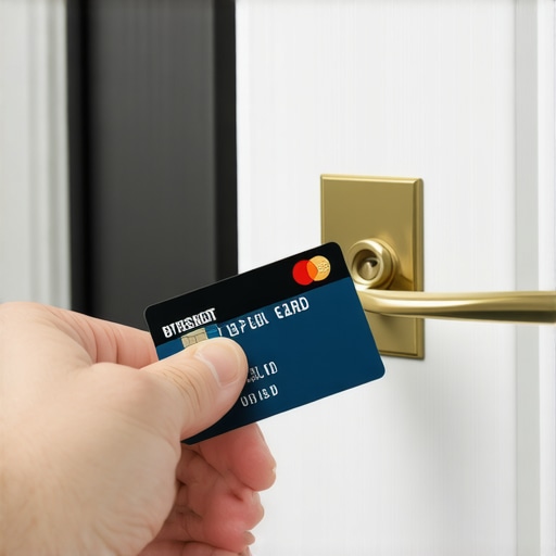 The Credit Card Trick to Pop a Stuck Latch