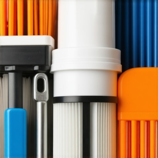 Close-up of a technician cleaning dishwasher drain filter and hose