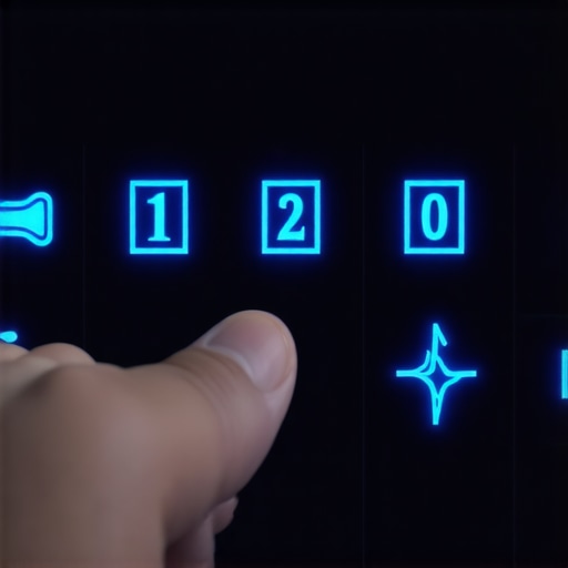 A hand interacting with a dishwasher's digital control panel to reveal hidden diagnostic error codes.