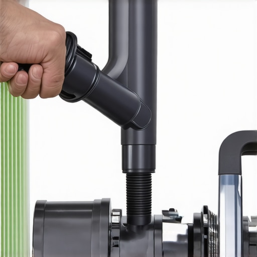 A DIY repair showing how to use a vacuum to remove debris from a dishwasher drain pump.