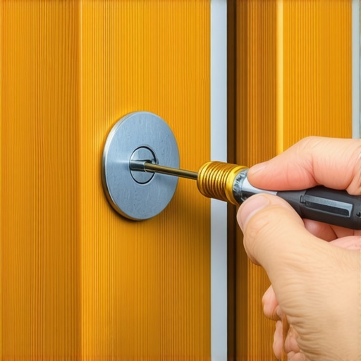 How to Test a Door Latch Using a Screwdriver Handle
