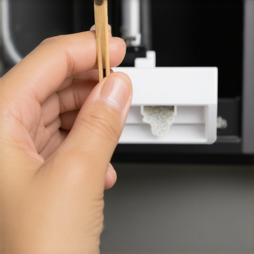 Cleaning dishwasher spray arm nozzles with a toothpick