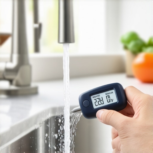 Measuring hot water temperature for appliances Using a digital thermometer to check faucet water temperature