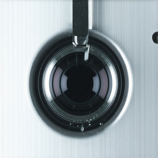 Close-up of a dishwasher's internal sensor that detects water cleanliness.