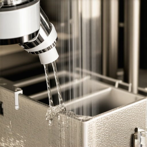 Close-up of a dishwasher's interior components including the sensor and spray arm
