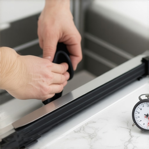 Replacing your dishwasher door seal in under 10 minutes