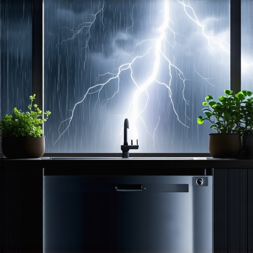Stop Using Your Dishwasher During a Thunderstorm