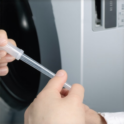 Stopping the overflow: Testing the pressure switch with a straw