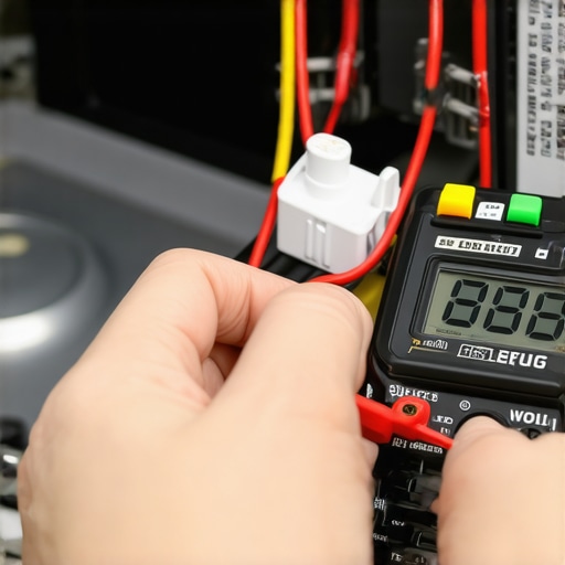 Step by step guide on using a multimeter to check for dishwasher fuse continuity