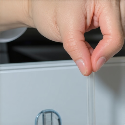 Testing a dishwasher pressure switch with a straw Technician using a drinking straw to test the air pressure switch on a dishwasher to fix an overfill problem.