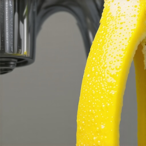The Lemon Peel Trick for Clearing Hard Water Scale