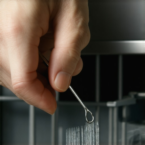 The Proper Way to Clean Spray Arm Nozzles Using a Paperclip