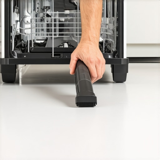The secret to cleaning behind your dishwasher kickplate