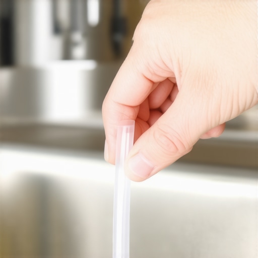 The secret to unclogging a dishwasher air gap with a straw