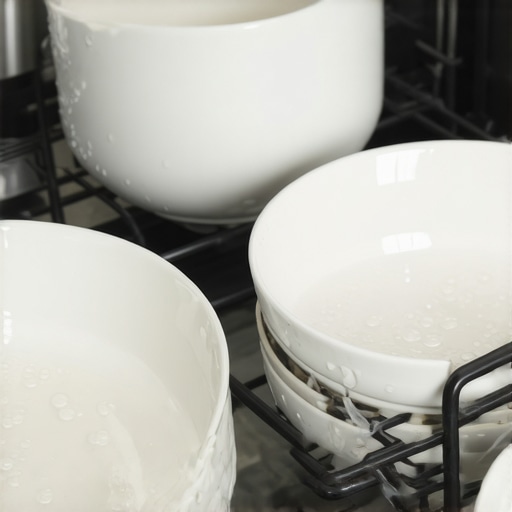 Why Your Eco-Cycle Leaves Food Particles on Top Rack Bowls